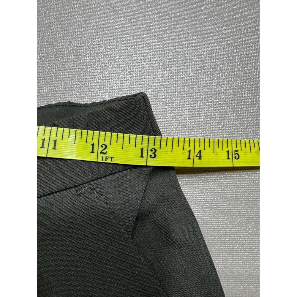 Lululemon Women Pleated High Rise Trouser Pants Olive Green Size 6 - Picture 5 of 9